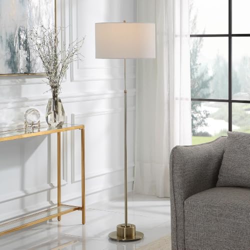 Uttermost Prominence 1 Light Floor Lamp 69.75 x 17 Inches 30152-1