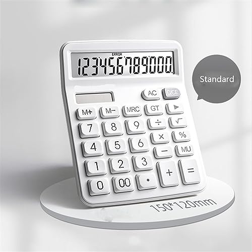 ZHIQISHI Scientific calculatorCalculators Desktop Calculator， Simple Business Dual Power Supply Accounting Desktop Calculator