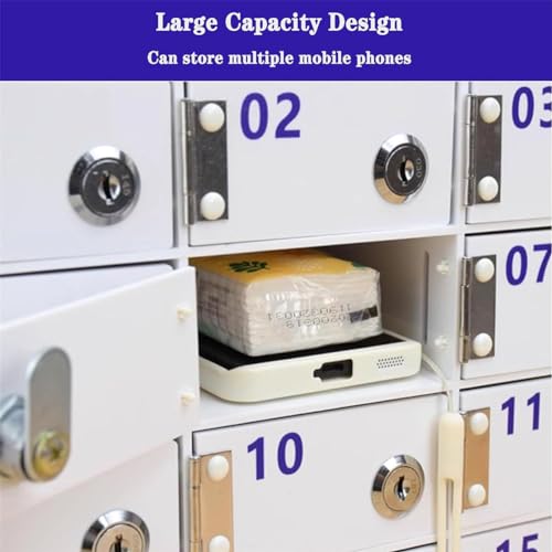 ERoomQ Mobile Phone Charging Stations Phone Storage Cabinet Mobile Phone Storage Cabinet, Cell Phone Locker Classroom, Telephone Cabinet (40grids)