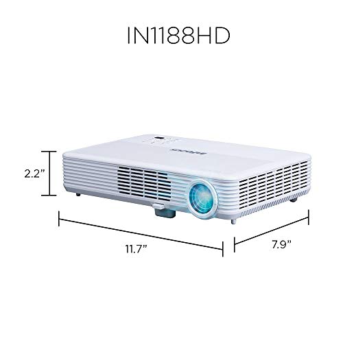 InFocus IN1188HD, LED 1080p, 1920 x 1080, 3000 Lumens, Ultra-Portable Projector