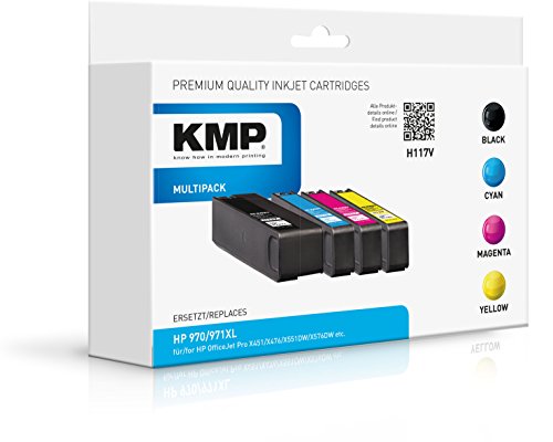 KMP Multipack for HP OfficeJet Pro X451/X476, H117V