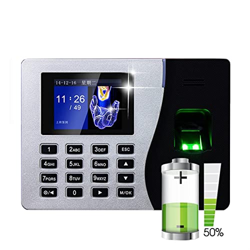 Time Attendance Machine Office Electronics Linux System TCP/IP USB Biometric Fingerprint Time Clock Office Attendance System Recorder Timing Employee Machine Reader (Color : K14 Size : US) (K14 UK)