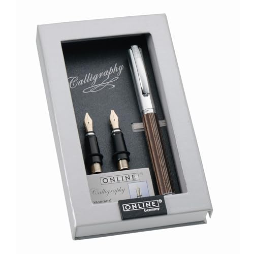 Paradise Pen Company Calligraphy Fountain Pen Set, Vision Nature African Maroon (36920)