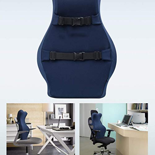 UIOLCFG Lumbar Pillow - Support Pillow, Memory Foam Back Cushion with Breathable for Car Seat,Office Computer Chair