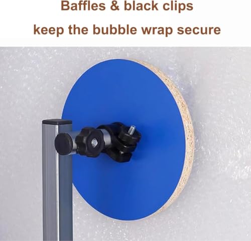 MegLob Wall-Mounted Bubble Wrap Dispenser and Manual Holder for Bubble Cushioning Wrap; Designed for Warehouse Logistics and Suitable for Packaging, Moving, and Shipping,Width120cm