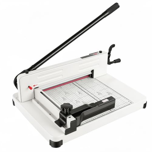 12 Inch Heavy Duty Guillotine Paper Cutter for 400 Sheets
