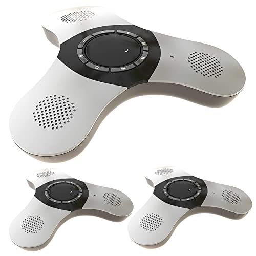 Conference Speaker and Microphone, 360° Voice Pickup, Noise Reduction
