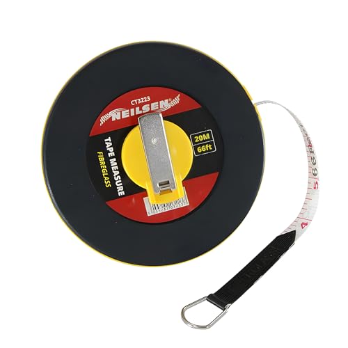 neilsen CT3223 Tape Measure-20M, Red