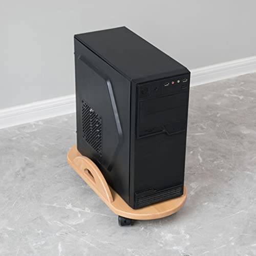 FATALE Computer Tower Stand CPU Rolling Stand, Computer Host Stand with Wheels Under Home Office Desk, Home Computer Tower Stand, Computer Tower Cart Computer Stand