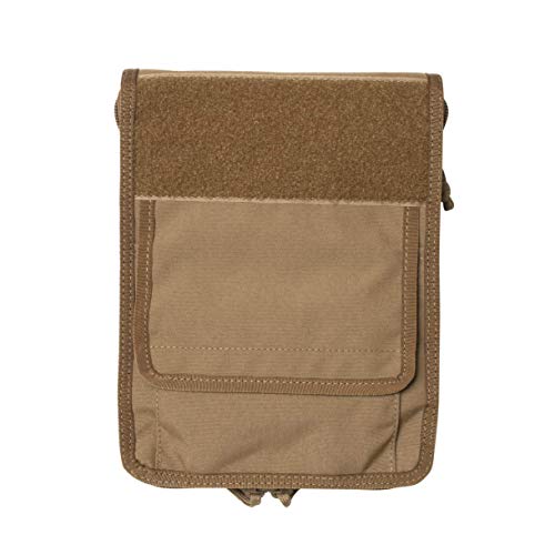 Tactical Notebook Covers Steno Field Pad Cover | Zippered Case for 6" x 9" Notepad | Tactical Organizer for Field Use, Durable Protection for Notes & Documents (Coyote Brown)