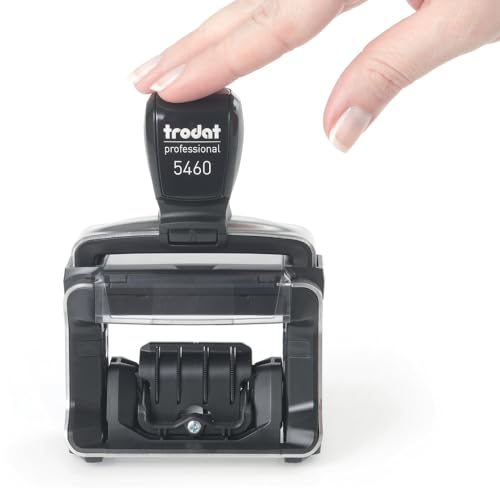 Trodat Replacement Ink Pads 6/55 - Pack of 2 - Black Ink - for The Professional 5205