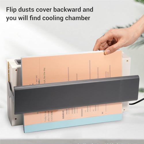 Binding Machine, A4 A5 Paper Binding Machine Ceramic 280 Sheets Capacity Book Binder Business Documents Home Office School Projects(Blue)