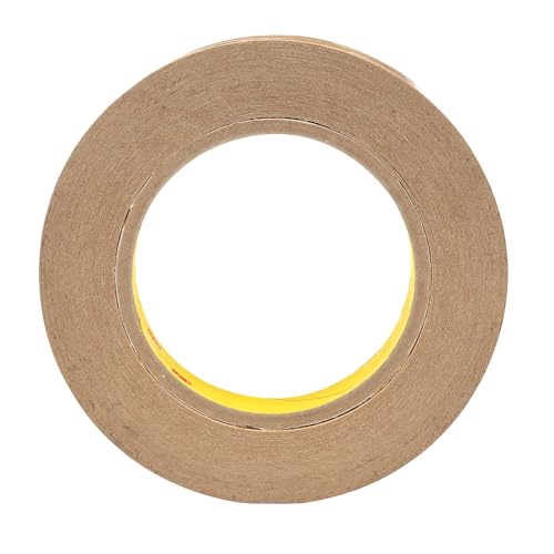 3M Adhesive Transfer Tape 465, Clear, 3/4 in x 60 yd, 2 mil, 1 Roll