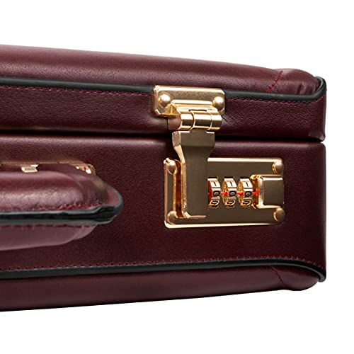 McKleinUSA DALEY, Leather 3.5" Attaché Briefcase