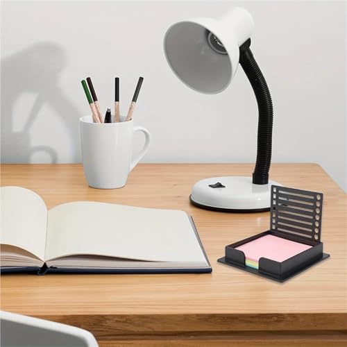 Nuqsx 5Pcs note holder with template for quick marking of boxes For Home Office Desk(Gray)