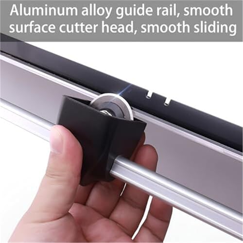 Paper Cutter with 600mm Cutting Length for A2 Large Format, Manual Guillotine Trimmer for Schools, Offices and Print Projects