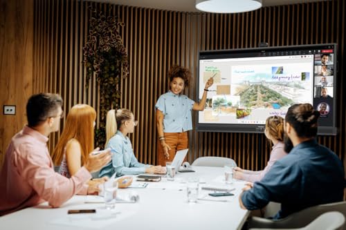 Promethean ActivPanel 10 75" High Specification Digital Whiteboard for Office or Classroom, 4K UHD, OS Flexible Device, Panel, 3 Year Onsite Support