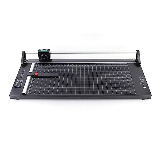 WUPYI Professional Precision Rotary Paper Trimmer 24 Inch Photo Paper Cutter Trimmer Rolling Trimmer,Discretion 2mm