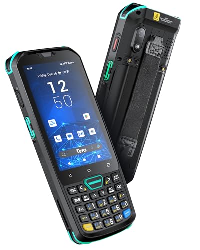 Tera Android 13 Barcode Scanner PDA: HS7 Engine IP67 for Warehouse, P400