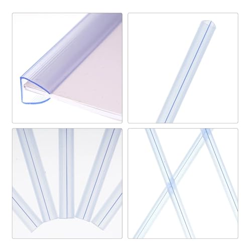 Binding Bars 20Pcs Plastic Slide Binders A4 Report Binder Clips Bookbinding Grip Binding Bars for School Office Home Document