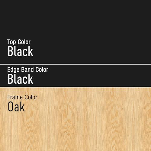 Diversified Spaces PerpetuLab 60x30x30 Science Table,HPL,Black/Oak