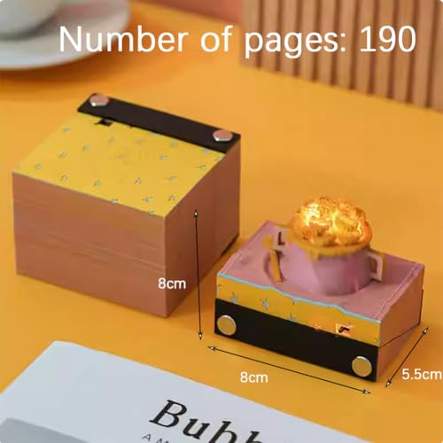 3D Calendar 2025 Calendar Tabs, Rice Bowl Paper Engraving Calendar Is Suitable For Ornaments Or Gifts