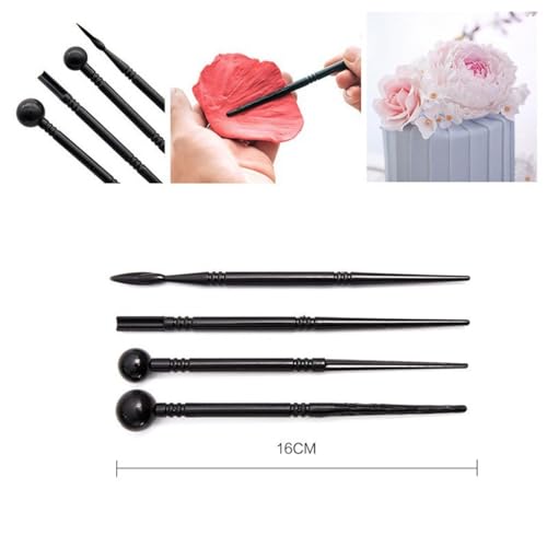 TXGJWRA Clay Tools 48 Sets Stone Plastic Clay Carving Rubber Silicone Point Drill Pen Pellet Rod (D 48 Pcs)