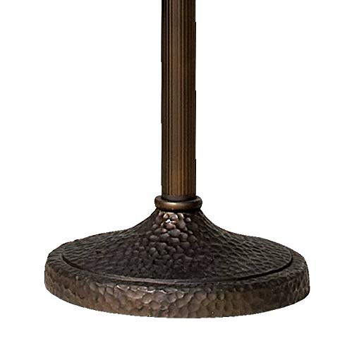 Antonio 71 1/2" Tall Bronze and Champagne Glass Torchiere Floor Lamp