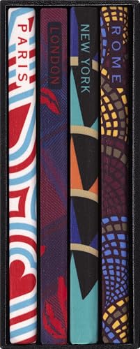 LUXE x Moleskine Collector's Box, Set of 4 City Notebooks, Pocket (3.5" x 5.5")