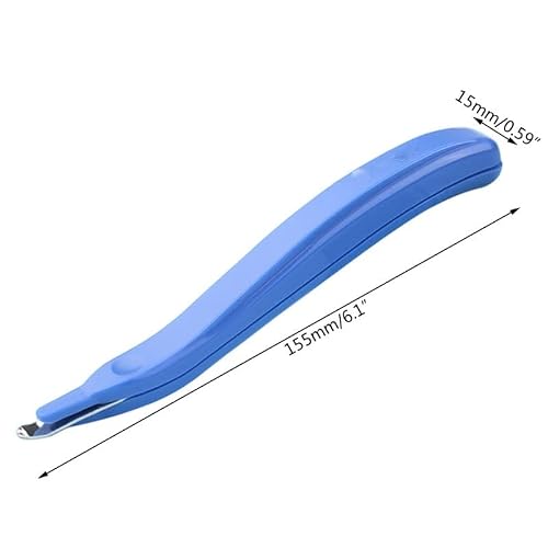PYRVILAX Portable Staple Remover Puller Less Effort Staples Removal Tool Office(D)