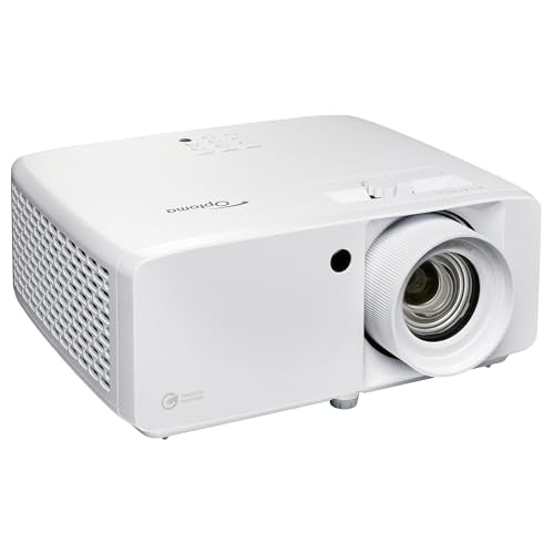 Optoma ZK551 - 4K UHD, 5100 Lumens, Laser, IP6X Dust Resistant, DuraCore 30,000 Hour Maintenance-Free, Miracast Wireless Screen Sharing, 1.6x Zoom Projector, 4K