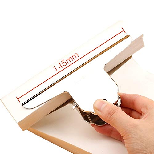 Binder Clips ，Bulldog Clips ， Extra Large Bulldog Clips, Metal Stainless Steel Hinge Clip Folder Binder 145mm (Color : 145mm*6pcs) (Color : 145mm*6pcs)