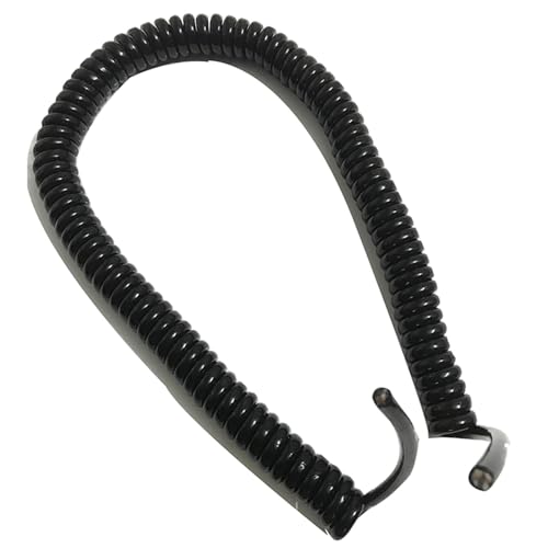 1 Meter 10 Core Coiled Mains Flex Spring Cord Extensible Wire Cable OD 10mm