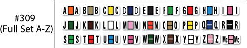 File Right Color-Code Alphabet Labels - Ringbook - Full Set (A-Z)