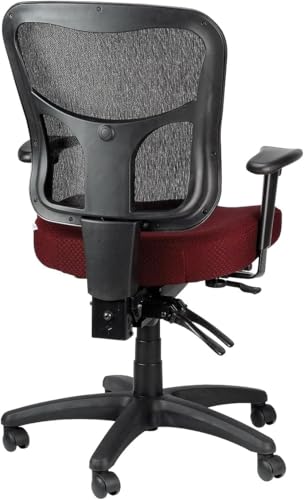 Tempur-Pedic TP8000C Ergonomic Mesh Swivel Task Chair with Tempur Material, Cooling Gel Layer, Burgundy