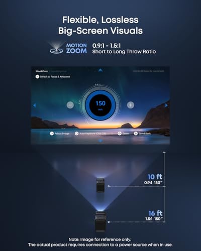Nebula X1 4K Laser Projector, 3,500 ANSI Lumens, Dolby Vision