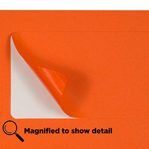 JAM PAPER Shipping Address Labels - Standard Mailing - 2 x 4 - Orange - 20 Packs of 120