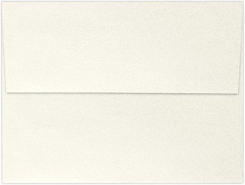 LUXPaper A7 Invitation Envelopes | Peel & Press | 5 1/4" x 7 1/4" | Quartz Metallic | 80lb. Text | 1,000 Qty