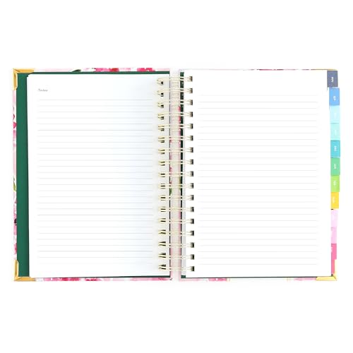 2026-2027 Daily Planner by Emily Ley – Simplified Spiral Planner Blush Hydrangea, August 2026–July 2027 – 12-Month Academic Year Organizer for Women