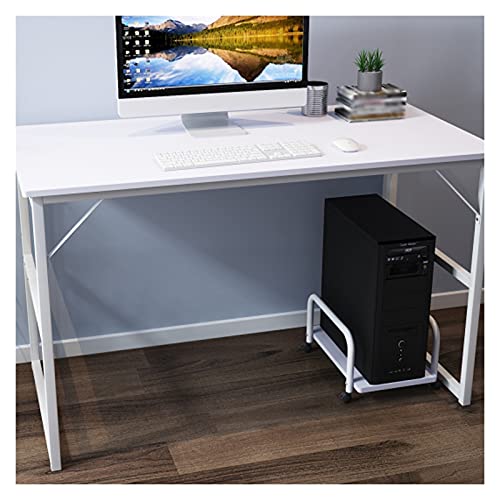 SUNESA Pc Stand CPU Stand PC Cart Holder，CPU Stand Mobile Desktop Tower PC Floor Stand Rolling Caster Wheels，with 4 Caster Wheels（3 Colors） Stand (Color : Gold)