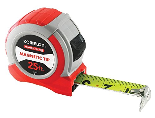 Komelon 73425 12 Pack 25ft. Powerblade II Tape Measure