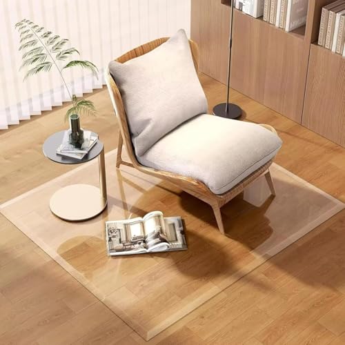 Transparent 30 x 62 inch Office Desk Blotter Mat Clear Plastic Table Protector Cover Pad PVC Topper Surface Proection Mat Pad Anti Scratch Table Mat Glass End Table Protector Waterproof Easy Clean