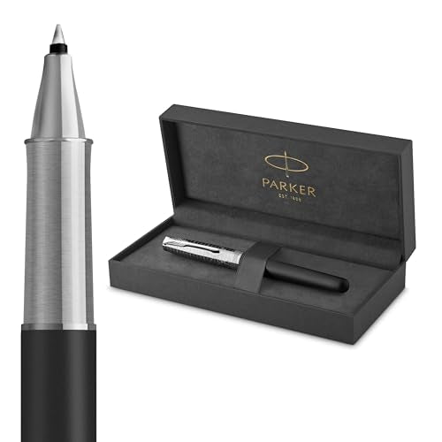 Parker Sonnet Rollerball Pen | Legacy of Flight | Chrome Trim | Fine Point | Gift Box