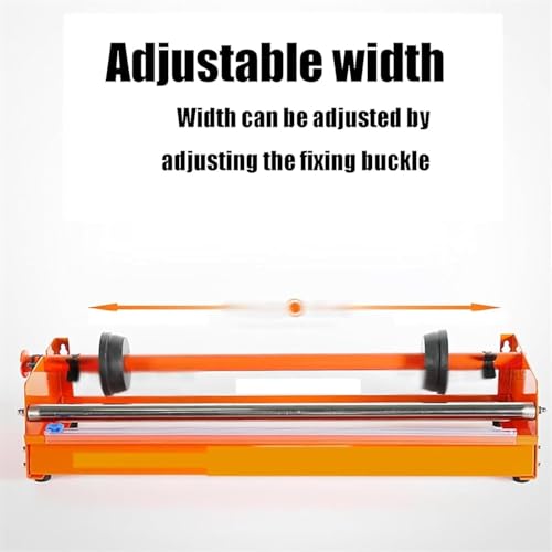 Hyeqs Manual Stretch Film Wrapper, Stretch Film Dispenser, with Slide, Adjustable Width, Max Film Width 500mm, Stretch Film Dispenser for Efficient Packing in Warehouse and Food Applications