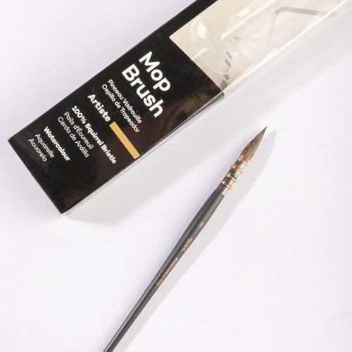 Mont Marte Watercolour Mop Brush, Natural, 2