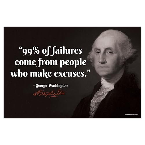 Quarterhouse 8 Poster American President Quotes Classroom Set