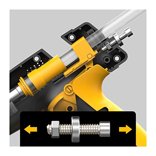 LIBODD Hot Glue Gun 100W Cordless Lithium Battery Hot Melt Glue Gun with Digital Display Replaceable Nozzle Use 11mm Glue Stick Wireless Tools for DIY Arts, Crafts and Quick Repairs(Set-2)