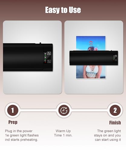 Chilino 13inch Laminator Machine, 9-in-1 Hot & Cold Laminating Machine