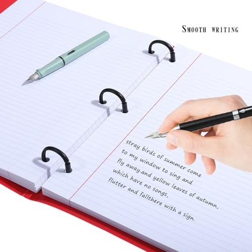 200 Lined Refill Pages, 3 Hole Punched