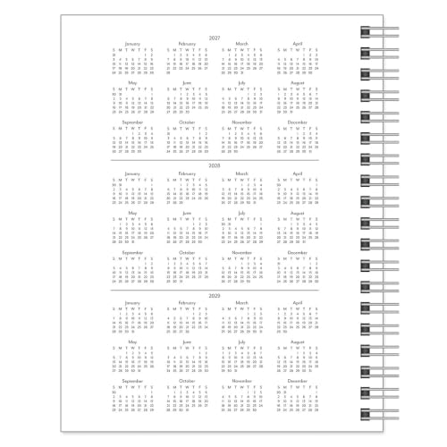 FranklinCovey - Compass Two Page Per Day Wire-Bound Planner (Monarch, Jan 2027 - Dec 2027)